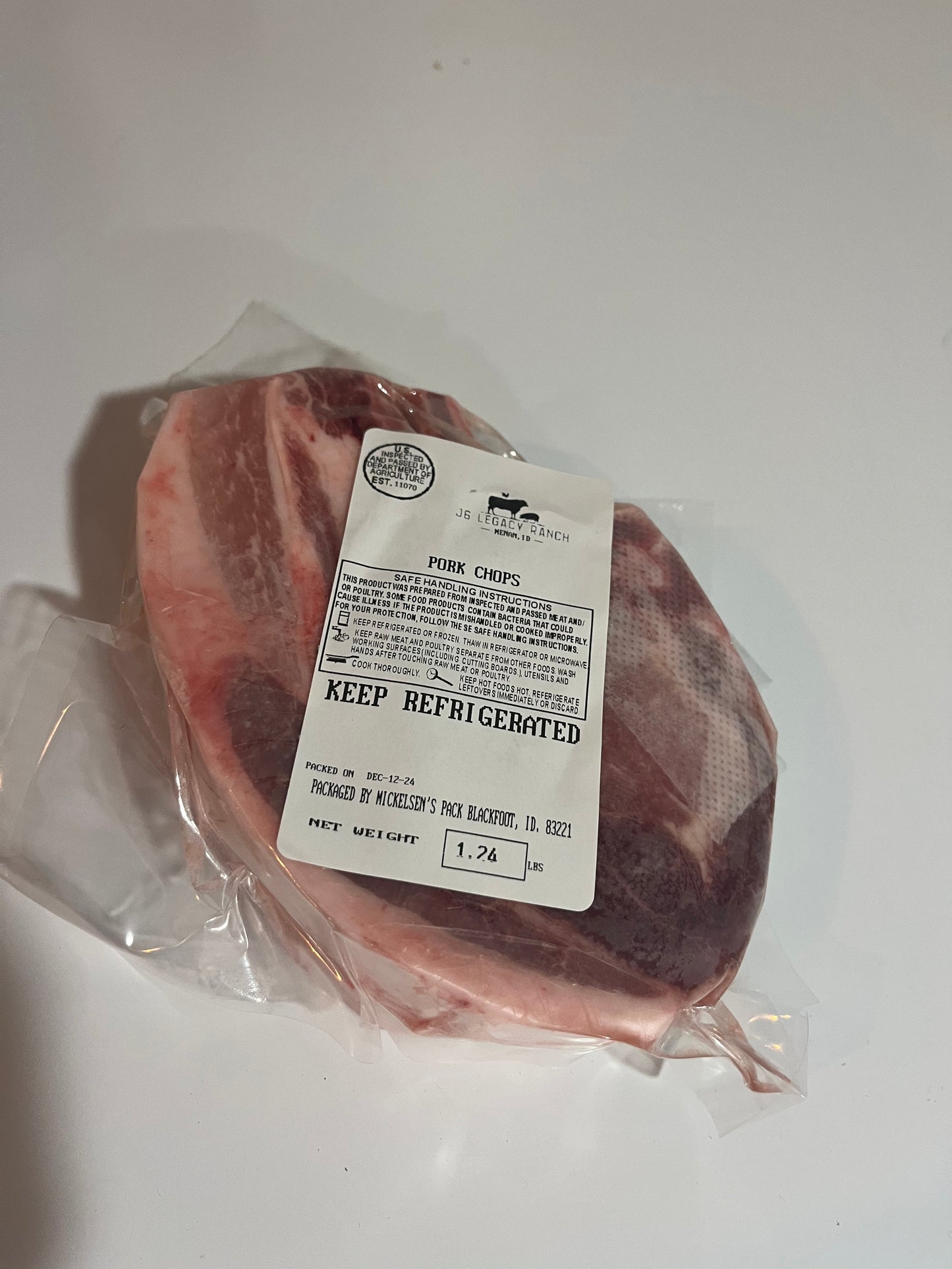 Bone-in Pork Chops