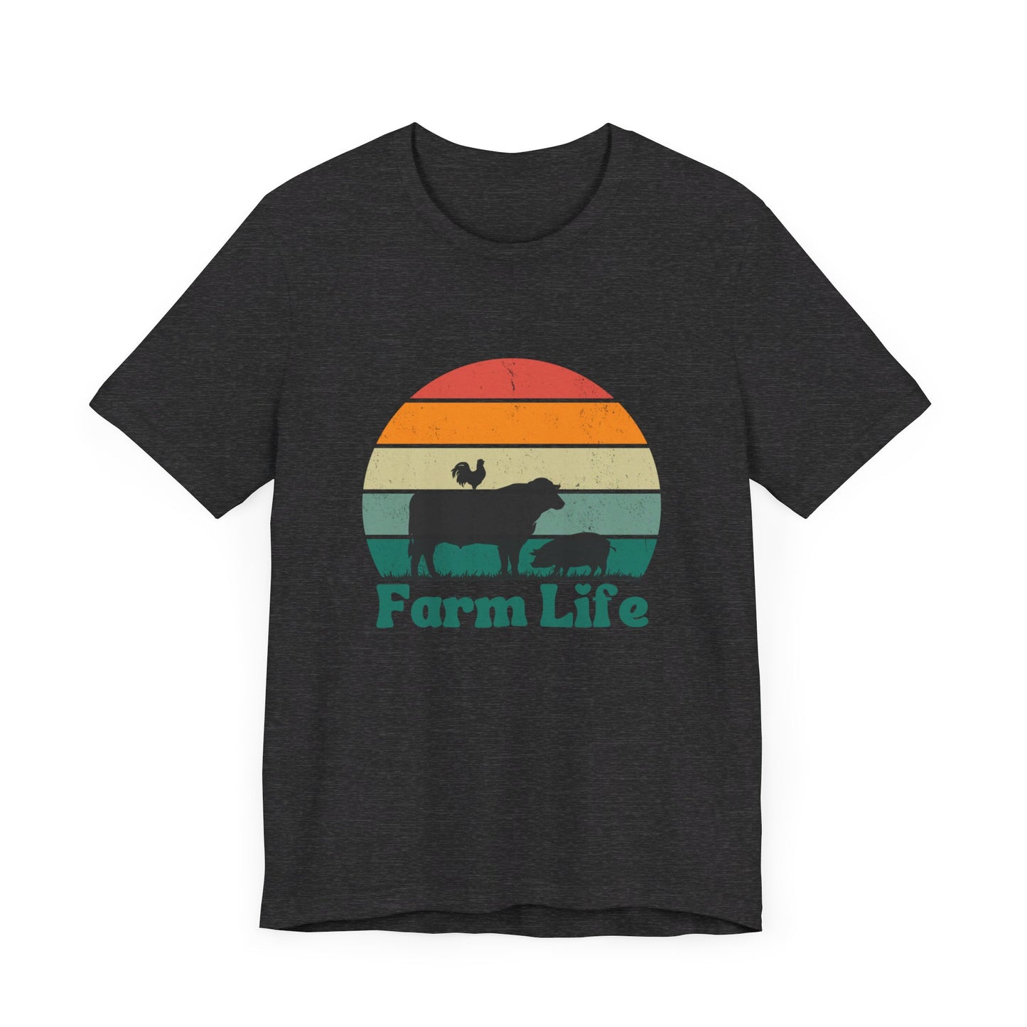 Farm Life Short Sleeve Retro Tee