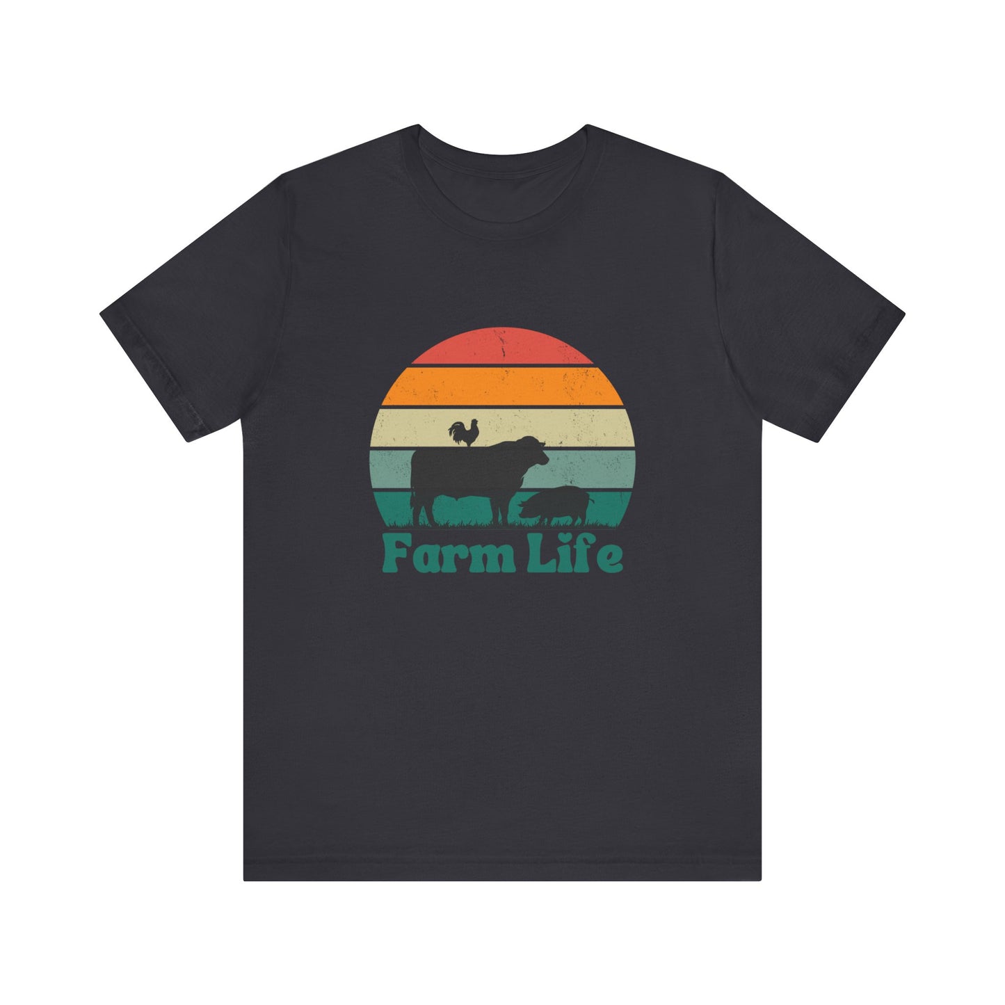 Farm Life Short Sleeve Retro Tee